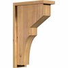 Ekena Millwork Monterey Smooth Corbel w/Backplate, Western Red Cedar, 5 1/2"W x 14"D x 22"H COR06X14X22MON01SWR